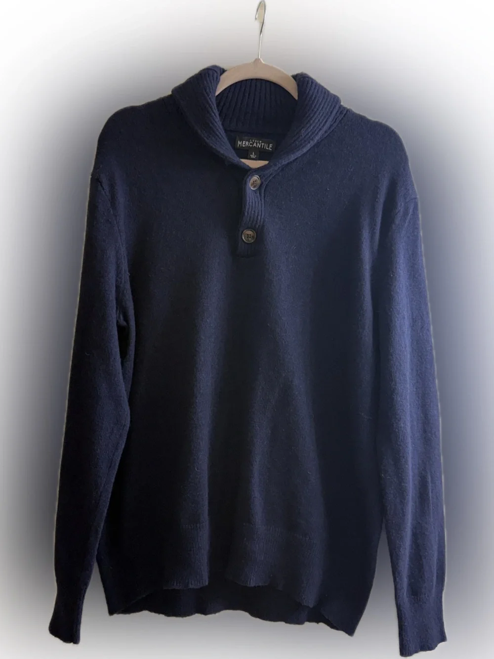 J.Crew Mercantile • Shawl Collar Sweater • Size Large